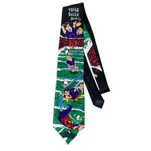 Vintage Hanna Barbera Fred Flintstone‎ Sports Necktie Multicolor Men's Tie